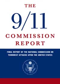 Front cover of the 9/11 Commission Report